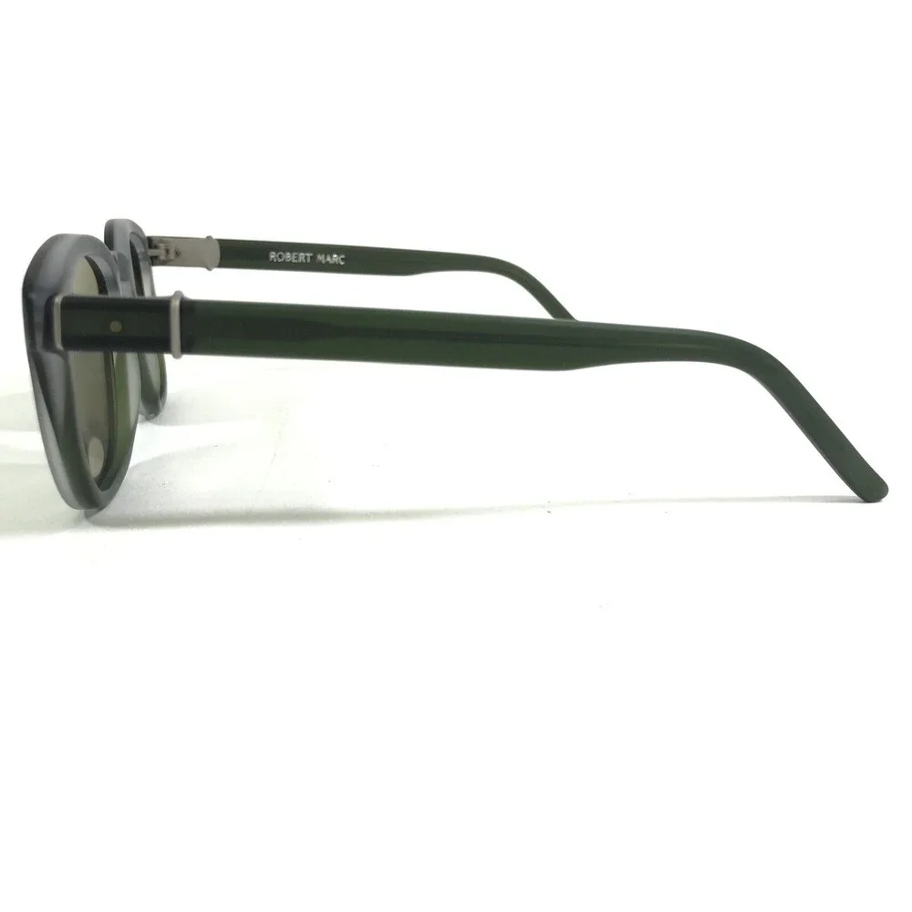 Robert Marc Sunglasses 677-271M Matte Green Square with Green Lenses 48-22-140